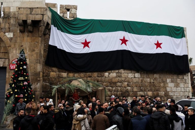 Protests erupt in Syria over Christmas tree burning