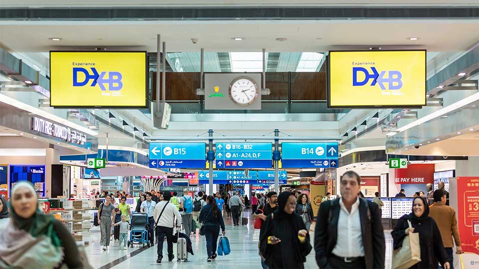 Dubai Airport Hits 46M Passengers in H1 2025