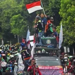 Jakarta Ojol Drivers Rally with 5 Clear Demands