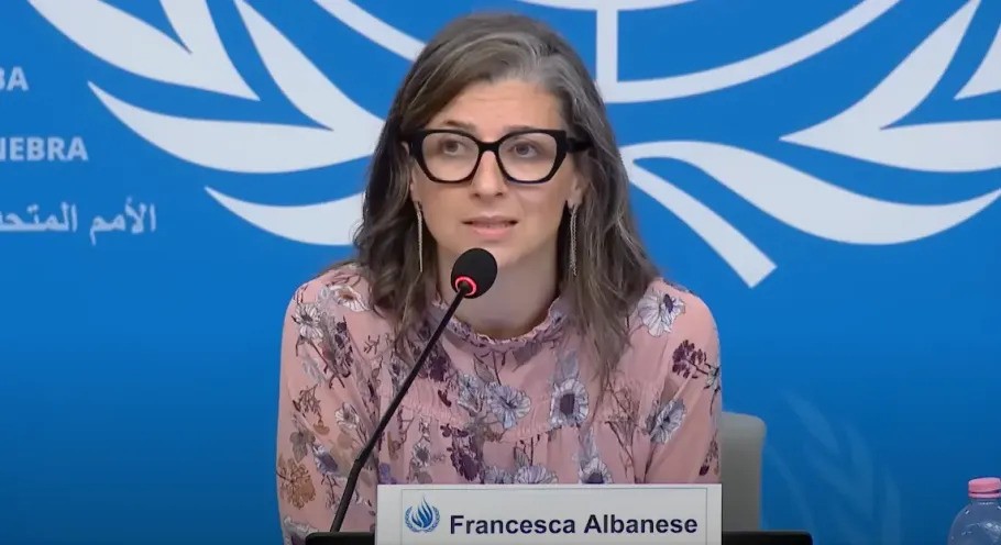 Francesca Albanese US sanctions Gaza