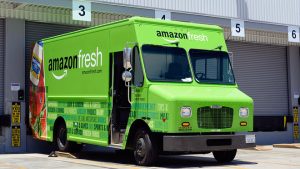 Amazon grocery delivery volunteers