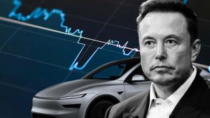 Tesla shares fall